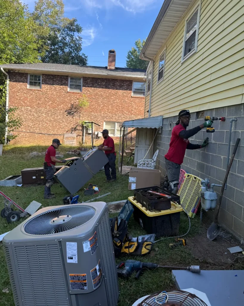 HVAC installation